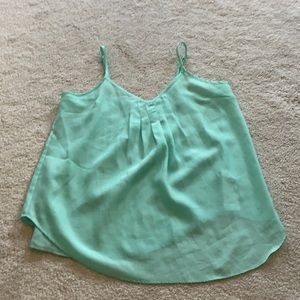 Aritzia green tank top